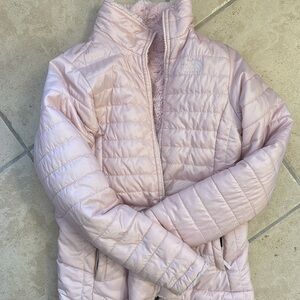 The North Face Girls’ Reversible Full-Zip Jacket Sz L